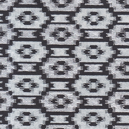 Printed Cotton Paper from India- White & Silver Abstract on Black 22x30 Inch Sheet Printed Cotton Paper from India- White & Silver Abstract on Black 22x30 Inch Sheet