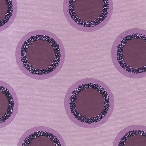 Printed Cotton Paper from India- Aubergine/Purple Glitter Dots on Lavender 22x30 Inch Sheet Printed Cotton Paper from India- Aubergine/Purple Glitter Dots on Lavender 22x30 Inch Sheet