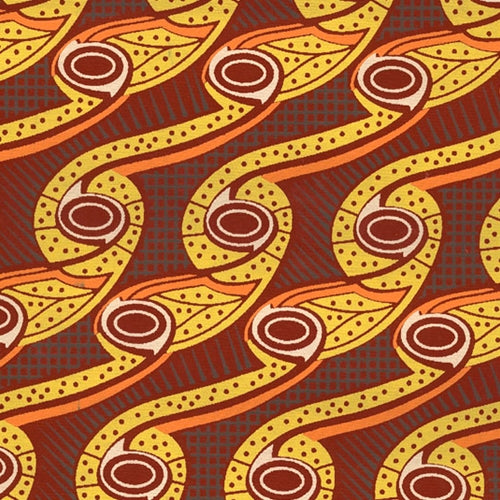 Printed Cotton Paper from India- Deco Carnelian 22x30 Inch Sheet Printed Cotton Paper from India- Deco Carnelian 22x30 Inch Sheet
