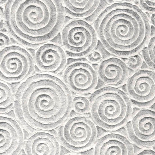 Thai Heavily Embossed Paper- Curly Swirly Thai Heavily Embossed Paper- Curly Swirly 21x31" Sheet