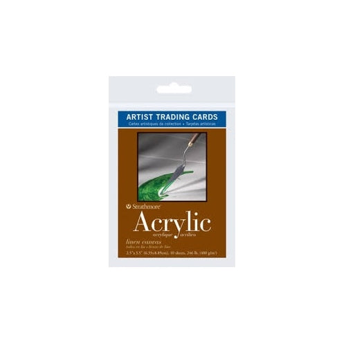 Strathmore 400 Series Acrylic Canvas Artist Trading Cards