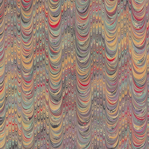 Handmade Italian Marble Paper- Multicolor Tridimensional Nonpareil 19.5 x 27" Sheet "NEW!" Handmade Italian Marble Paper- Multicolor Tridimensional Nonpareil 19.5 x 27" Sheet