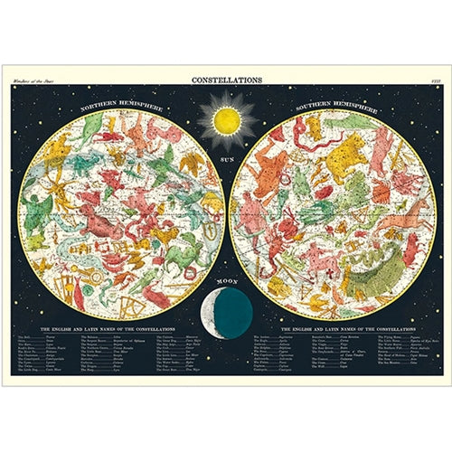 Cavallini Decorative Paper - Constellation #2 20"x28" Sheet *NEW!* Cavallini Decorative Paper - Constellation #2 20"x28" Sheet 