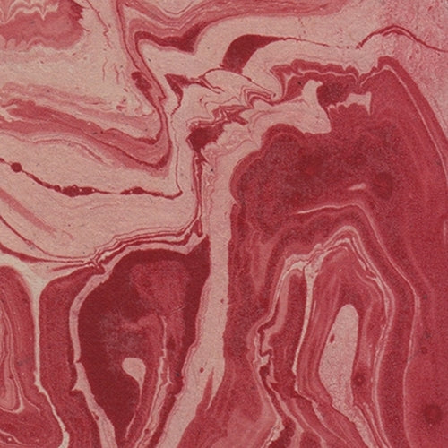 Nepalese Marbled Lokta Paper- Red on Natural Nepalese Marbled Lokta Paper- Red on Natural 20x30" Sheet