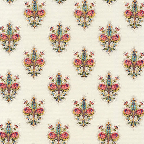 Rossi Decorated Papers from Italy - Lilly Bouquets, Florentine Style 28"x40" Sheet Rossi Decorated Papers from Italy - Lilly Bouquets, Florentine Style 28"x40" Sheet