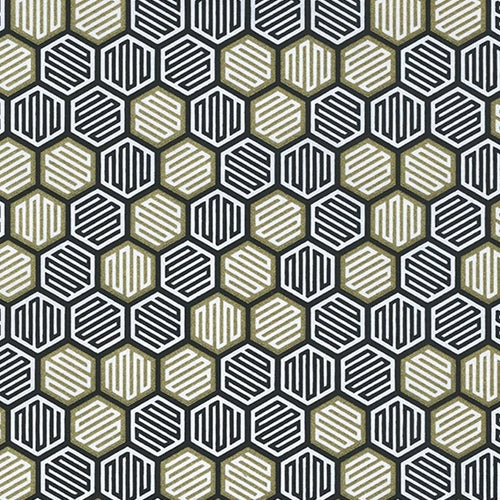 Chiyogami- Modern Honeycomb 18"x24" Sheet Chiyogami- Modern Honeycomb 18"x24" Sheet