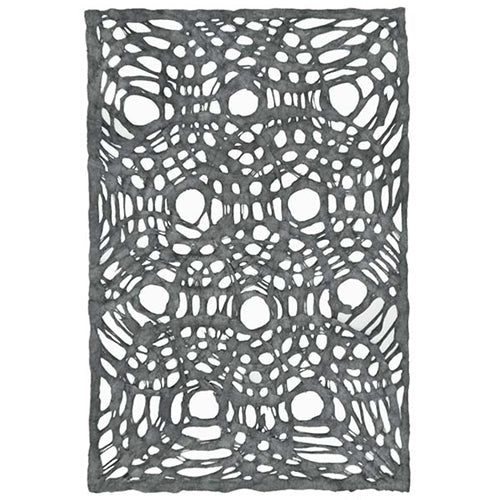 Amate Bark Paper from Mexico- Circular Woven Gray 15.5x23 Inch Sheet Amate Bark Paper from Mexico- Circular Woven Gray 15.5x23 Inch Sheet