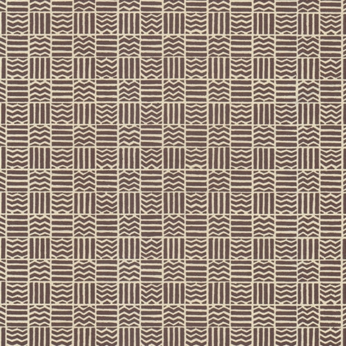 Carta Varese Florentine Paper- Brown Lines and Zig Zags in Squares 19x27 Inch Sheet Carta Varese Florentine Paper- Brown Lines and Zig Zags in Squares 19x27 Inch Sheet