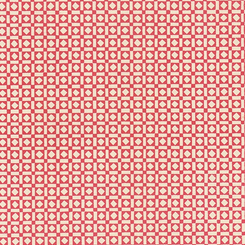Carta Varese Florentine Paper-  Squares and Diamonds in Red 19x27 Inch Sheet Carta Varese Florentine Paper-  Squares and Diamonds in Red 19x27 Inch Sheet