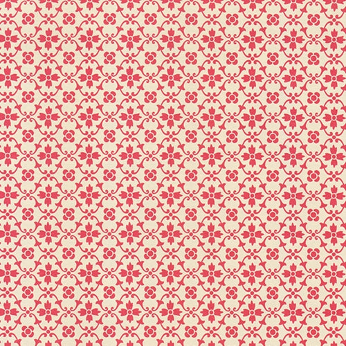 Carta Varese Florentine Paper- Florettes and Vines in Red 19x27" Sheet *NEW!" Carta Varese Florentine Paper- Florettes and Vines in Red 19x27" Sheet 