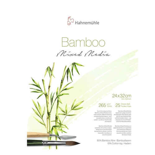 Hahnemuhle Bamboo Mixed Media Pad, 9.4" x 12.6" Hahnemuhle Bamboo Mixed Media Pad, 9.4" x 12.6"