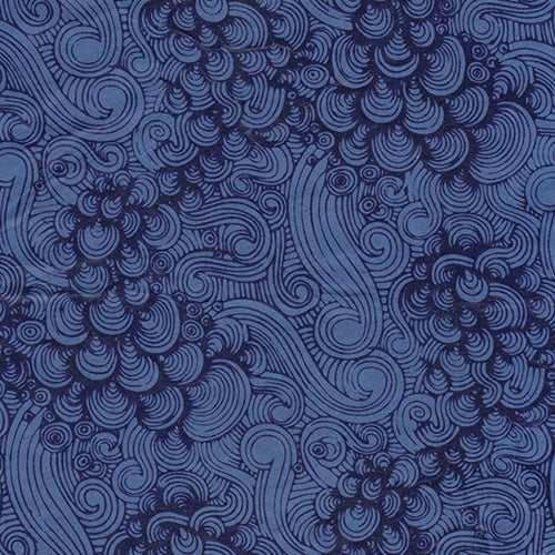 Nepalese Printed Paper- Blue on Blue Breeze 19.5x29.5" Nepalese Printed Paper- Blue on Blue Breeze 19.5x29.5"