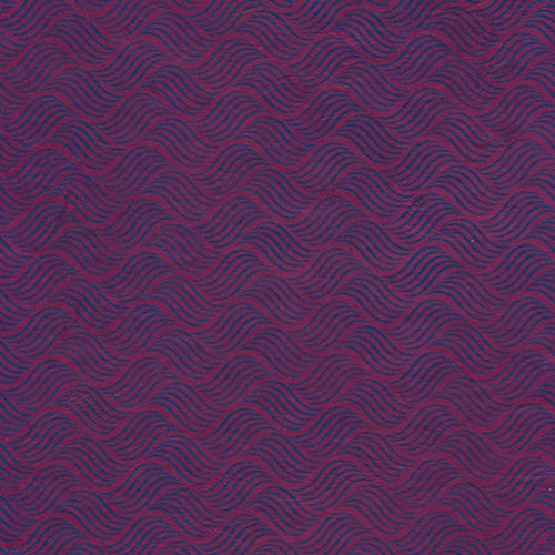 Nepalese Printed Paper- Blue Wave on Magenta 19.5x29.5" Nepalese Printed Paper- Blue Wave on Magenta 19.5x29.5"