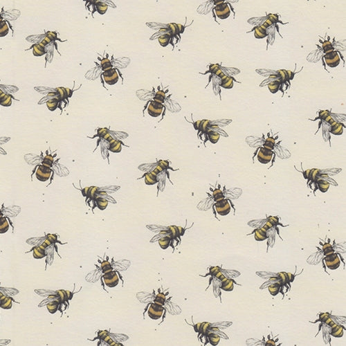 Bumblebee Printed Paper from England- 19.5x27" Sheet Bumblebee Printed Paper from England- 19.5x27" Sheet