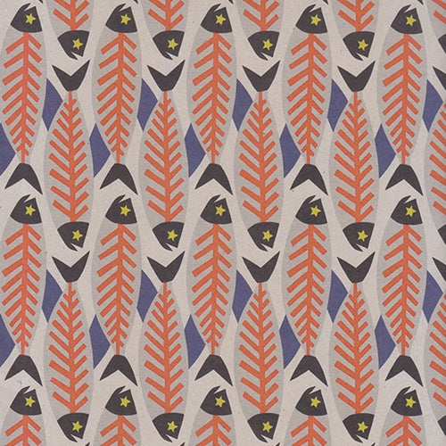 "Naked Herrings" by Eley Kishimoto- 19.5x27" Sheet "Naked Herrings" by Eley Kishimoto- 19.5x27" Sheet