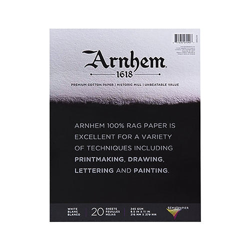 Arnheim 1618 Multi-Media Printing Paper Pads 8.5"x11"