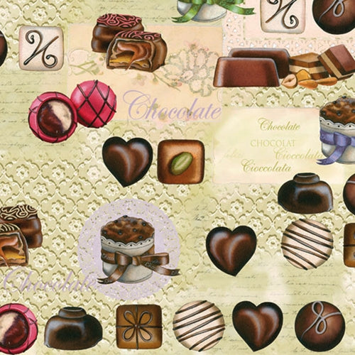 Tassotti Paper - Chocolates 19.5"x27.5" Sheet Tassotti Paper - Chocolates 19.5"x27.5" Sheet