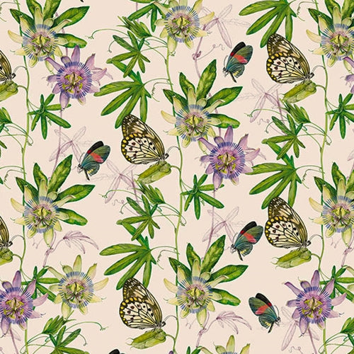 Tassotti Paper - Passionflowers and Butterflies 19.5"x27.5" Sheet Tassotti Paper - Passionflowers and Butterflies 19.5"x27.5" Sheet