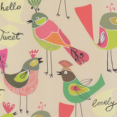 Tweet tweet! by Caroline Gardner- 19.5x27" Sheet Tweet tweet! by Caroline Gardner- 19.5x27" Sheet