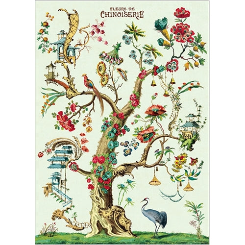 Cavallini Decorative Paper Sheet - Fleurs de Chinoiserie Cavallini Decorative Paper - Fleurs de Chinoiserie 20"x28" Sheet