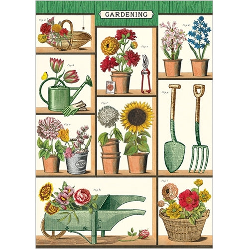 Cavallini Decorative Paper Sheets - Gardening Cavallini Decorative Paper - Gardening 20"x28" Sheet