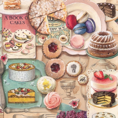 Bomo Art Budapest Papers- Cake Factory 27.5 x 39 inch Sheet Bomo Art Budapest Papers- Cake Factory 27.5 x 39 inch Sheet
