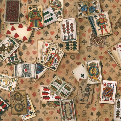 Bomo Art Budapest Papers- Playing Cards 27.5 x 39 inch Sheet Bomo Art Budapest Papers- Playing Cards 27.5 x 39 inch Sheet