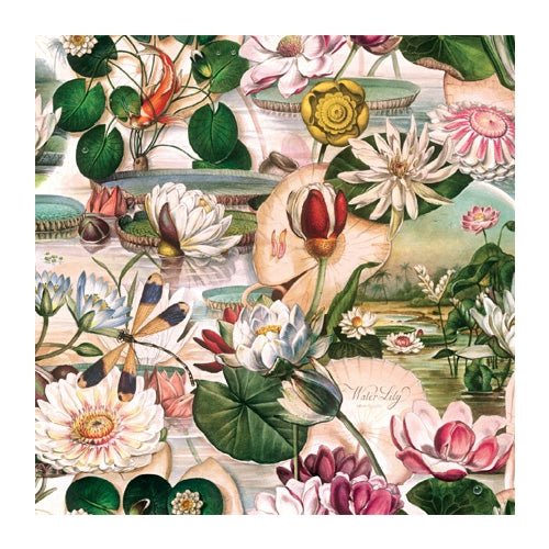 Bomo Art Budapest Papers- Water Lily 27.5 x 39 inch Sheet Bomo Art Budapest Papers- Water Lily 27.5 x 39 inch Sheet 
