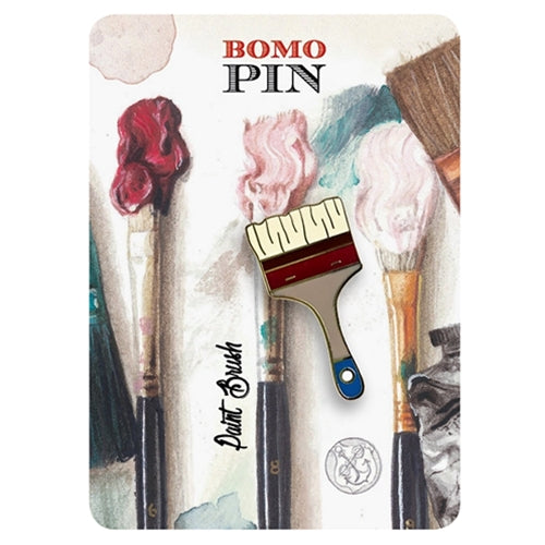 Bomo Art Budapest Enamel Pin- Paint Brush Bomo Art Budapest Enamel Pin- Paintbrush