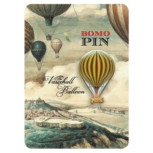 Bomo Art Budapest Enamel Pin- The Vauxhall Balloon Bomo Art Budapest Enamel Pin- The Vauxhall Balloon 