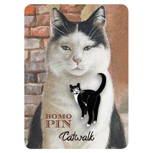 Bomo Art Budapest Enamel Pin- Catwalk Bomo Art Budapest Enamel Pin- Catwalk