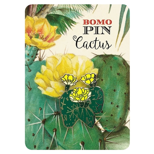 Bomo Art Budapest Enamel Pin- Cactus Bomo Art Budapest Enamel Pin- Cactus