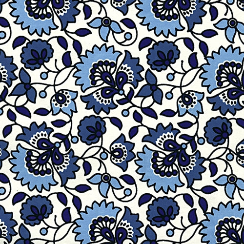 "NEW!" Printed Paper from India- Wedgewood Blue 22x30" Sheet Printed Paper from India- Wedgewood Blue 22x30" Sheet