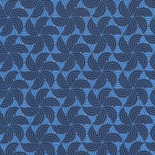 **NEW!** Art Deco Pinwheels in Blue 22x30" Sheet  Art Deco Pinwheels in Blue 22x30" Sheet