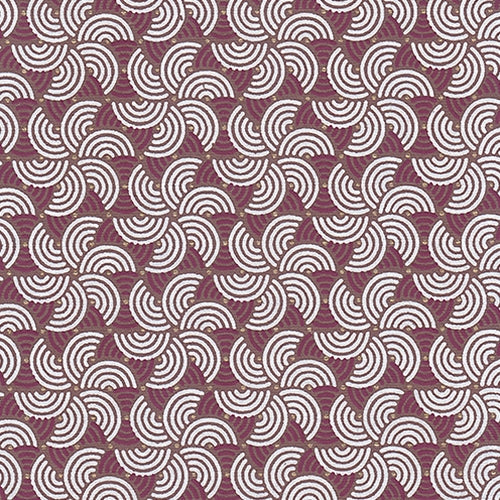 **NEW!** Art Deco Pinwheels in White and Red on Brown 22x30" Sheet Art Deco Pinwheels in White and Red on Brown 22x30" Sheet