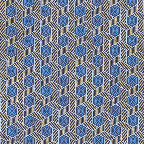 **NEW!** Woven Lattice in Blue and Gold 22x30" Sheet Woven Lattice in Blue and Gold 22x30" Sheet