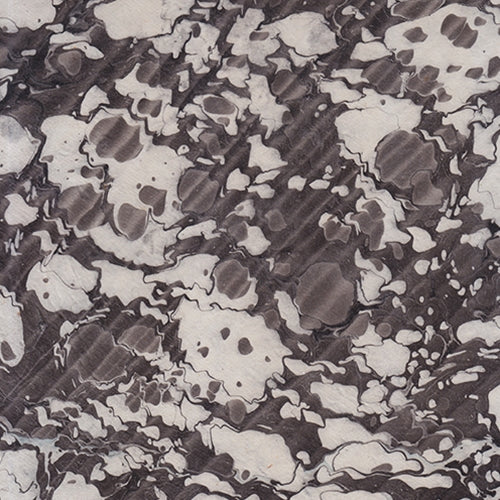 Nepalese Marbled Paper- Stone Wave Black and White Nepalese Marbled Paper- Stone Wave Black and White 20x30" Sheet