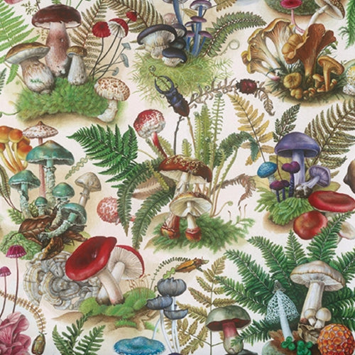 **NEW PATTERN!** Bomo Art Budapest Papers- Magical World of Fungi 27.5 x 39 inch Sheet Bomo Art Budapest Papers- Magical World of Fungi 27.5 x 39 inch Sheet