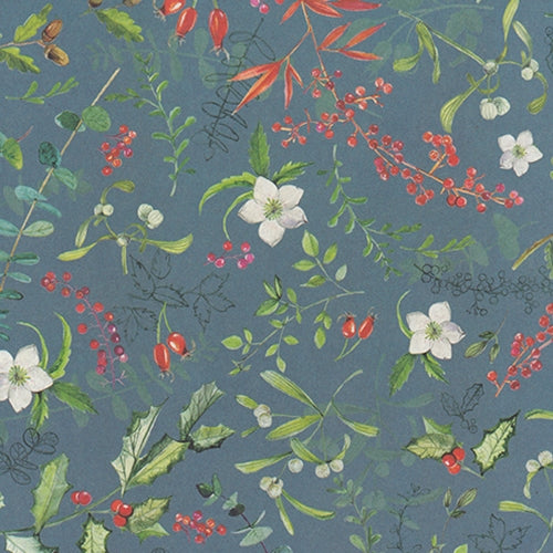 Tassotti Paper - Flora a Natale 19.5"x27.5" Sheet Tassotti Paper - Flora a Natale 19.5"x27.5" Sheet 