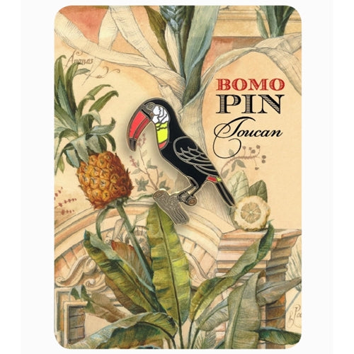 Bomo Art Budapest Enamel Pin- Toucan Bomo Art Budapest Enamel Pin- Toucan 