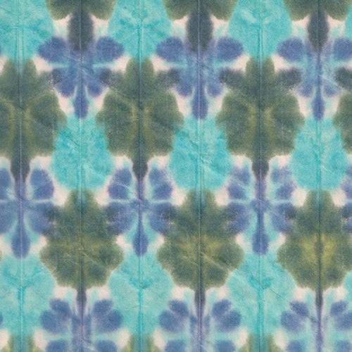 Sekkazome Hand Dyed Paper- Blue 18.9x25.2" Sheets Sekkazome Hand Dyed Paper- Blue 18.9x25.2" Sheets