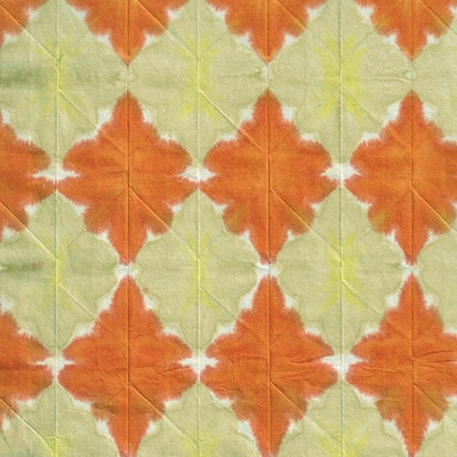 Sekkazome Hand Dyed Paper- Orange 18.9x25.2" Sheets Sekkazome Hand Dyed Paper- Orange 18.9x25.2" Sheets