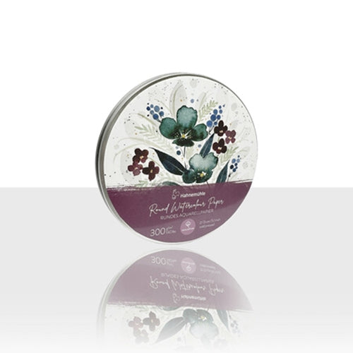 Hahnemuhle Expressions Watercolor Round Paper Tin Set