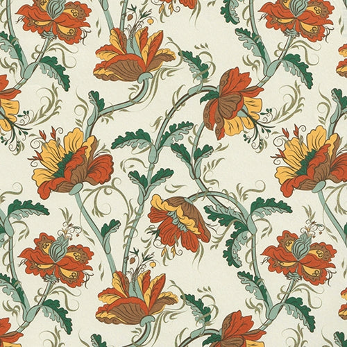 **NEW!** Rossi Decorated Papers from Italy - Poppies in Orange 28"x40" Sheet Rossi Decorated Papers from Italy - Poppies in Orange 28"x40" Sheet