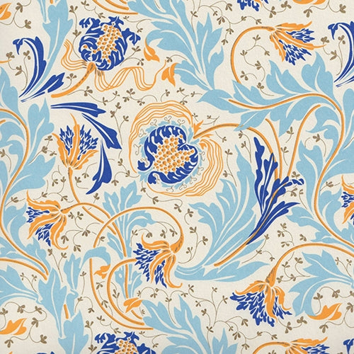 **NEW!** Rossi Decorated Papers from Italy - Sultan Floral in Blue Shades 28"x40" Sheet  Rossi Decorated Papers from Italy - Sultan Floral in Blue Shades 28"x40" Sheet