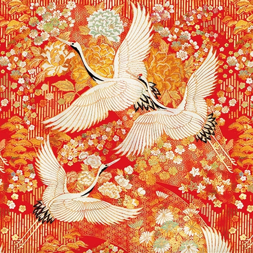 ***NEW!*** Kimono Cranes Paper- 20x27" Sheet Kimono Cranes Paper- 20x27" Sheet