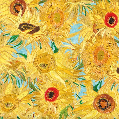 ***NEW!*** Van Gogh Sunflowers Paper 20x27" Sheet Van Gogh Sunflowers Paper 20x27" Sheet