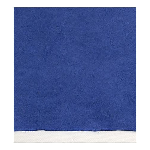 Nepalese Lokta Paper- Cerulean Blue 20"x28" sheet Nepalese Lokta Paper- Cerulean Blue 20"x28" sheet 
