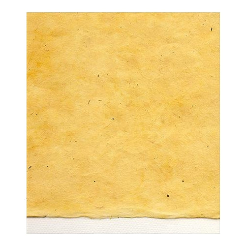 Nepalese Lokta Paper- Goldenrod 20"x28" sheet Nepalese Lokta Paper- Goldenrod 20"x28" sheet