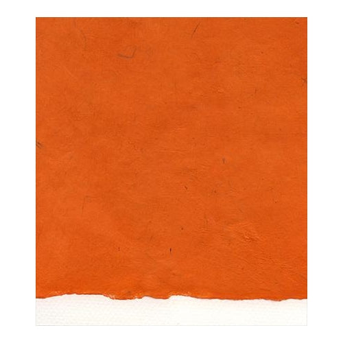 Nepalese Lokta Paper- Orange 20"x28" sheet Nepalese Lokta Paper- Orange 20"x28" sheet